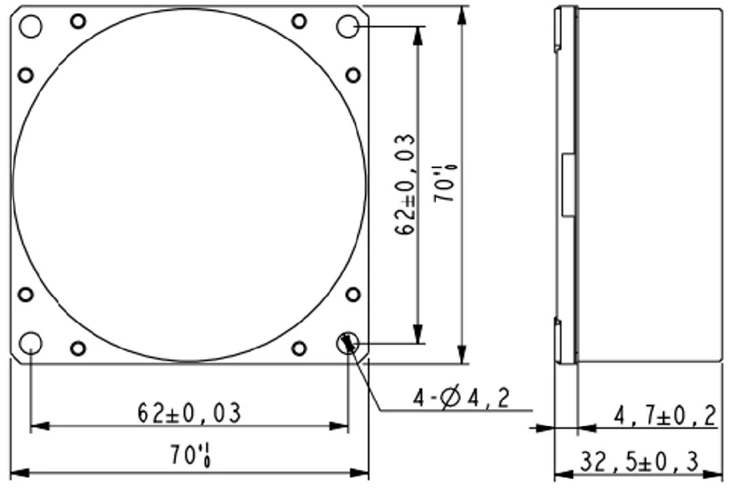 High Stability Fog Gyro Compact Low Drift Single Axis Low Noise