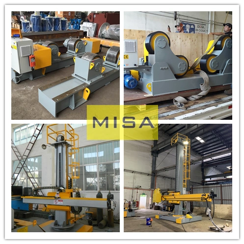 3 Axis Hydraulic Welding Positioner, Max Load 3000kg, for Pipe Flange Welding